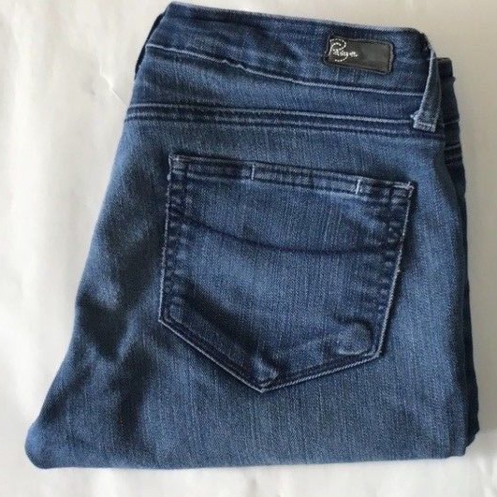 Paige Women's Blue Denim Skyline Skinny Jeans